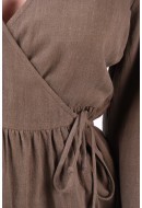 Bluza Dama Selected Slframi Wrap Morel